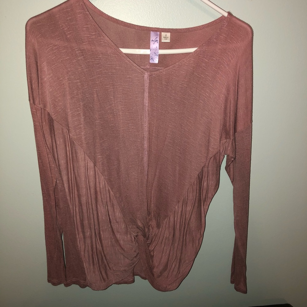 Tied in front, Long sleeve from francescas